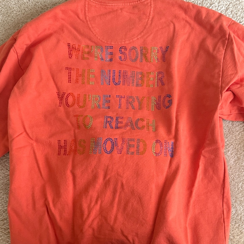 Boys Lie Bold Orange Tee